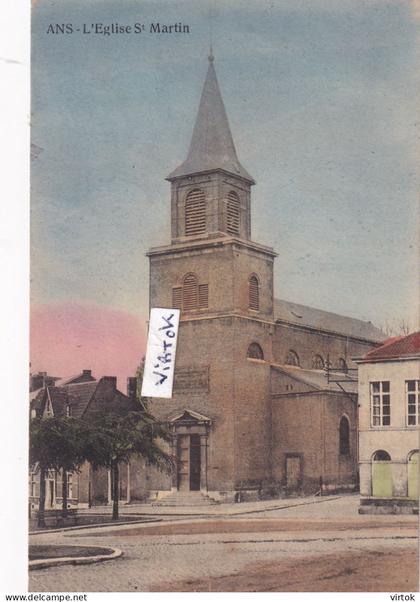 ANS :  L'eglise  (  ecrit avec timbre )