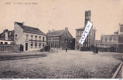 ANS :  place de la gare  (  ecrit avec timbre )