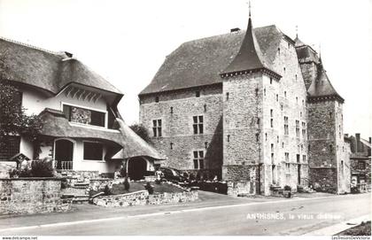 [-10%] BELGIQUE - Anthisnes - le vieux Château - vue générale - de lextérieure - animé - Carte Postale Ancienne