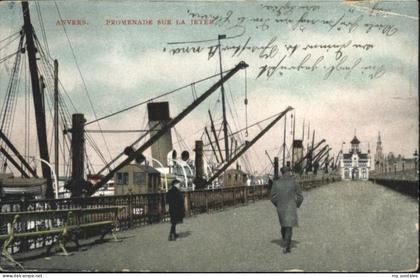 Anvers Antwerpen Anvers Jetee
