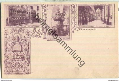 Anvers - L'Eglise St. Andre - St. Paul - Verlag Aug. Zoll Anvers ca. 1895