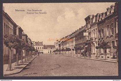 CPA / postcard / Antwerpen / Anvers / Merksem / Merxem / Van Straelenlei / Avenue Van Straelen