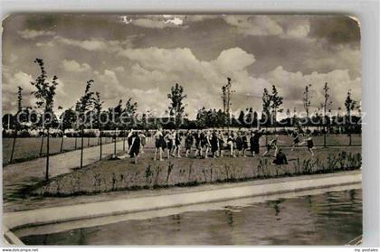 Berlaar Schulklasse beim Sport