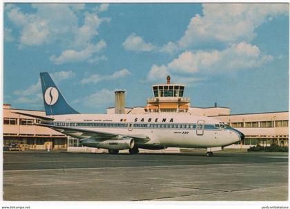 Luchthaven Antwerpen Boeing 737-229 C Sabena - & airport, airplane