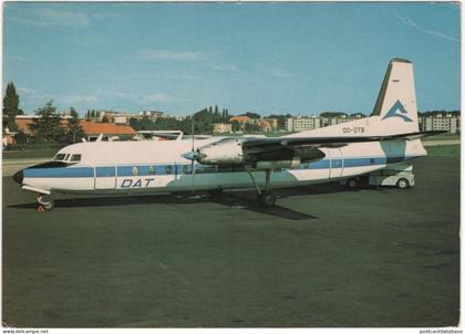 Luchthaven Antwerpen - Fairchild Hiller - & airport, airplane