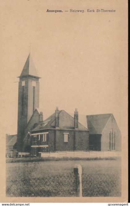 ANZEGEM    HEIRWEG     KERK ST THERESIA