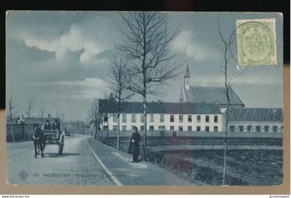 ANZEGEM.     SBP      PENSIONNAT DE DEMOISELLES