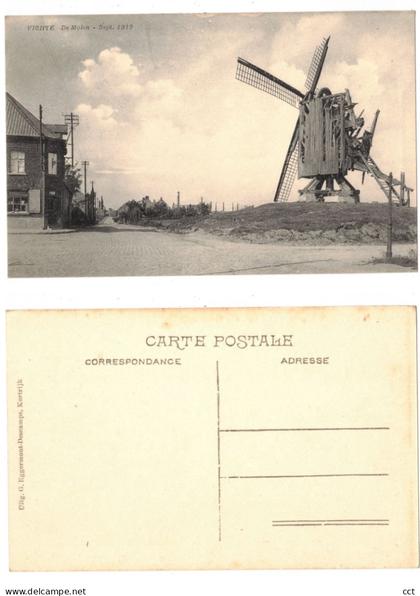 Vichte  Anzegem   De Molen - Sept. 1919   MOULIN
