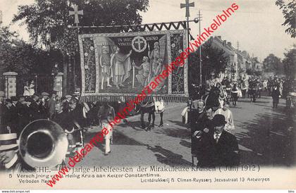 Assche - 600 jarige Jubelfeesten der Mirakuleuze Kruisen - juni 1912 - Asse