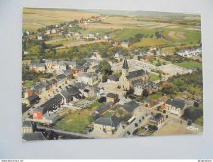 AUBANGE Vue Aérienne Le Centre Carte Postale Couleur Postcard CP PK AK