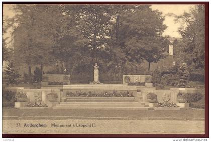 PK Auderghem - Oudergem - monument Leopold II