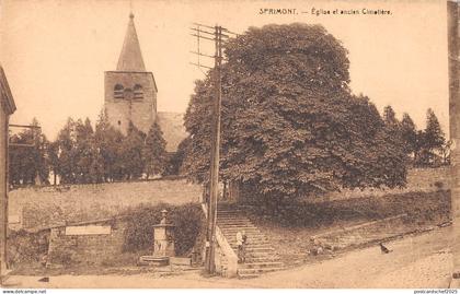BR55566 Eglise et ancien cimetiere Sprimont belgium