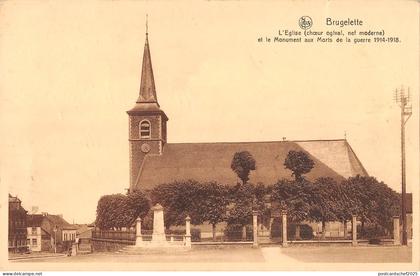 BR55610 Brugelette l eglise belgium