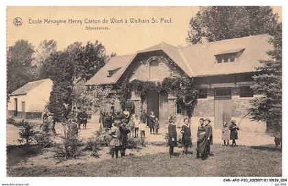 CAR-AFOP10-0473-BELGIQUE - Ecole ménagère henry carton de WIART à walhain - SAINT-PAUL