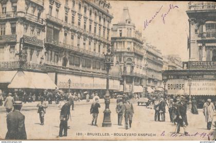 BRUXELLES      BOULEVARD ANSPACH