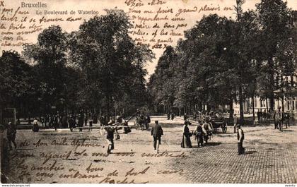 BRUXELLES / BOULEVARD DE WATERLOO