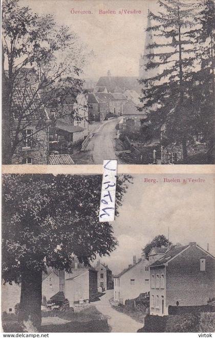 Baelen s/ Vesdre :  Oeveren - Berg  ( ecrit 1910 avec timbre )