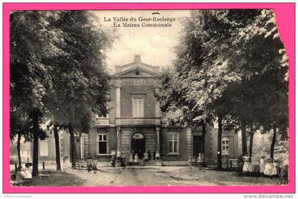 La Vallée du Geer-Roclenge - La Maison Communale - Animée - Enfants - OLYFF - 1919