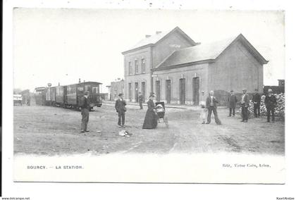 Bourcy - La Station - Stoomtram !!!!!