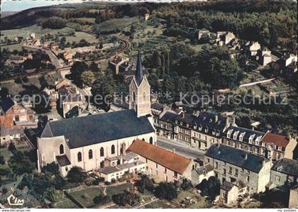 Beauraing Eglise Vue aerienne