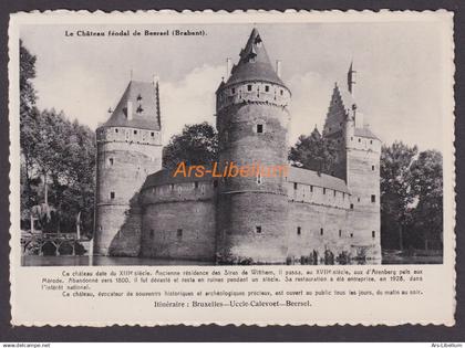 Postcard / CPA / Kasteel van Beersel / Beersel / Château féodal / Nels / Ern. Thill, Bruxelles / 2 scans