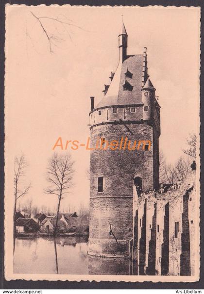 Postcard / CPA / Kasteel van Beersel / Beersel / Tour du Château de Beersel / Nels / Ern. Thill, Bruxelles / 2 scans