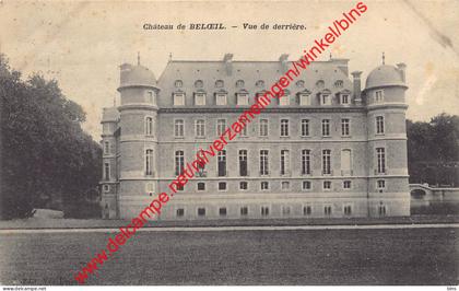 Château de Beloeil - vue de derrière - Beloeil