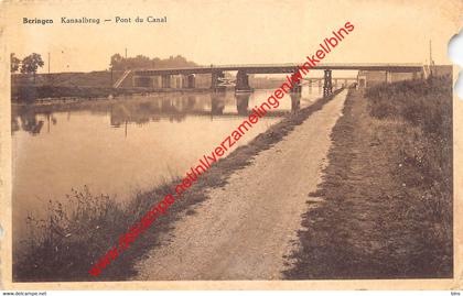 Kanaalbrug - Pont du Canal - Beringen