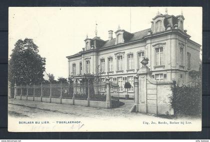 +++ CPA - BERLAER BIJ LIER - BERLAAR - T'Berlaerhof  //