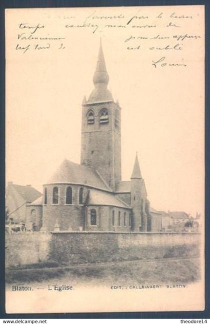 Hainaut Bernissart BLATON L'Eglise