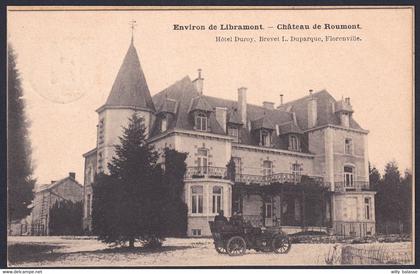 +++ CPA - Environs de Libramont - Château de ROUMONT - Auto - Voiture  //