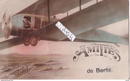 BERTRIX :   amitiés  (  avion )
