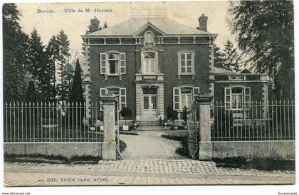 CPA - Carte Postale - Belgique - Bertrix - Villa de M. Heynen - 1911 (I10394)