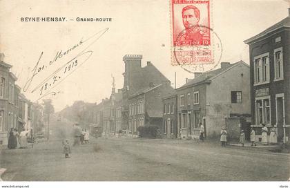 Belgique - BEYNE-HEUSAY - Grand-Route - Tramway