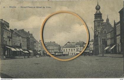 BINCHE :    1908 avec timbre