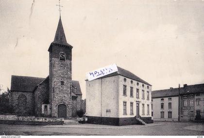 PERONNES lez BINCHE - place de l'église