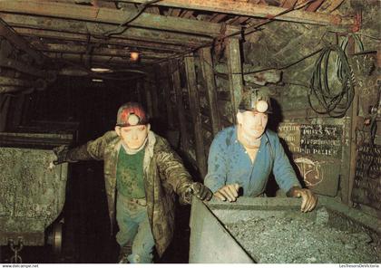 BELGIQUE - Blegny Trembleur - Transport - Mineur - Métier - Industrie - Mine - Wagonnette - Carte postale