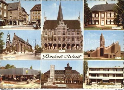 Bocholt Westfalen Rathaus Marktplatz Liebfrauen-Kirche
