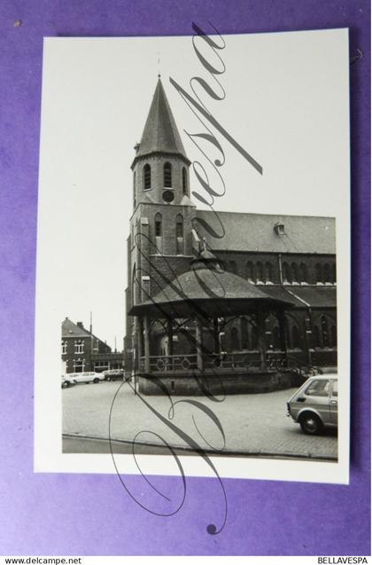 Boortmeerbeek   . Kerk met muziek kiosk privaat foto opname -Photo Prive tss  1976-1985
