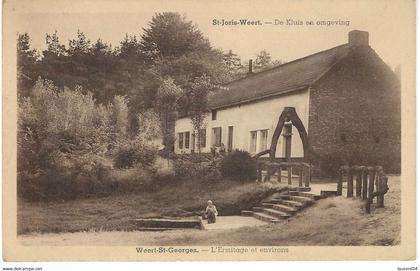BORNEM. SINT-JORIS-WEERT. WEERT-SAINT-GEORGES. L'HERMITAGE ET ENVIRONS. ANIMATION.