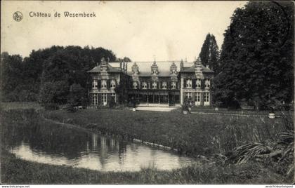 CPA Wezembeek Oppem Flämisch-Brabant, Schloss Wezembeek