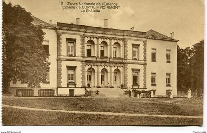 CPA - Carte Postale - Belgique - Colonie de Cortil - Noirmont - le Château - 1922 (M8174)