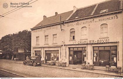 Belgique - BRAINE L'ALLEUD (Br. W.) Hôtel des Monuments - Champ de Bataille de Waterloo - Victor Charlier-Bovri