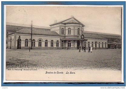 Belgique - BRAINE le COMTE --  La gare
