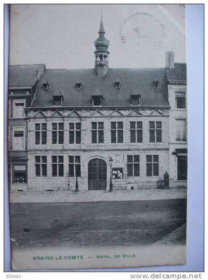 Braine le comte Hotel de Ville 1906