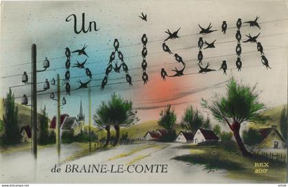 Braine-Le-Comte :  un baiser  ( ecrit )