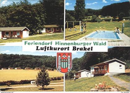 Brakel Westfalen Feriendorf Hinnenburger Wald