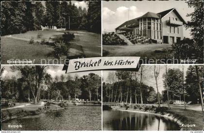 Brakel Westfalen Kaiserbrunnen Kurhotel Kurpark