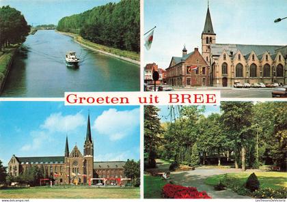 [-5%] BELGIQUE - Bree - Triamant Bree - église Sint-Michiels de Bree - Carte Postale Récente