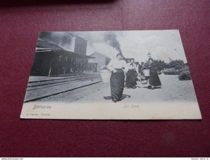 BC14-64  Cpa    Brunehaut Bléharies la gare